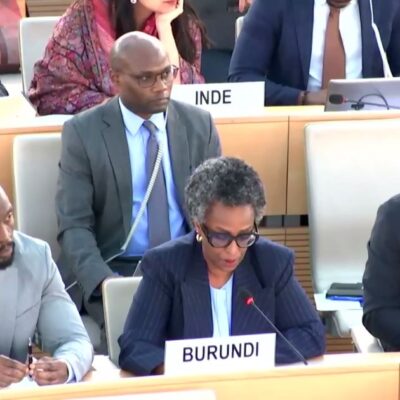 Le mandat du Rapporteur Spécial renouvelé : Le seul choix des bailleurs de fonds du Burundi