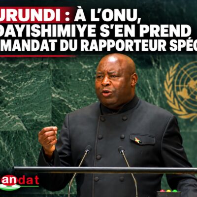 Burundi : à l’ONU, Ndayishimiye s’en prend au mandat du Rapporteur spécial